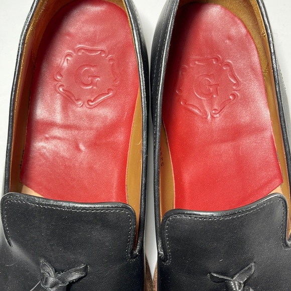 Grenson Black Tassel Loafers 8 E main image 8